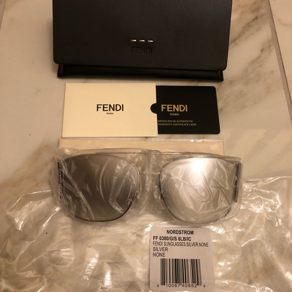 🔥NEW FENDI SWAROVSKI CRYSTAL SUNGLASSES 🔥 - Picture 7 of 16